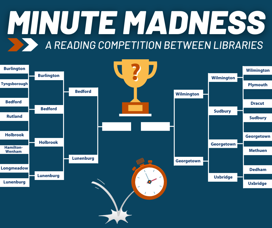 March Madness Style Bracket showing Bedford vs. Lunenburg